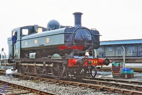 Photo gwr pannier tank loco - ,