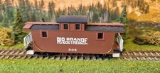 HOn3 caboose Rio Grande Southern. Actually a Tweetsie caboose.