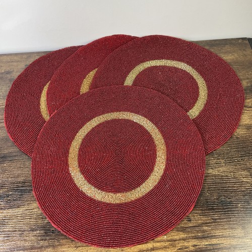 Red gold glass - red, &