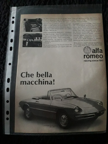 Alfa romeo duetto spider - alfa,