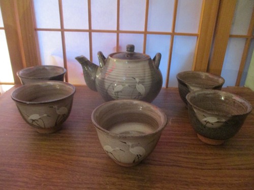 Japanese tea set - ,