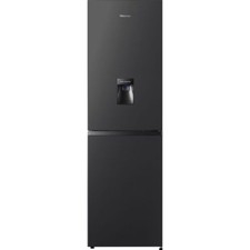 Hisense RB327N4WBE 50/50 55cm 50/50 Free Standing 50/50 Fridge Freezer Black E