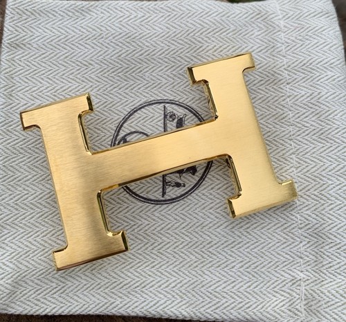 38mm herme belt buckle gold - 38mm, h