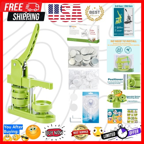 Button maker machine 58mm - button,