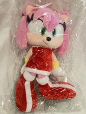 Sanei Boeki Sonic The Hedgehog All Star Collection Amy Rose S Plush Doll 10”
