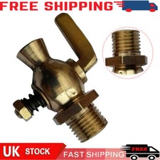BRASS TRACTOR RADIATOR ENGINE BLOCK DRAIN TAP 1/4 BSP NUFFIELD LEYLAND 30007 NEW