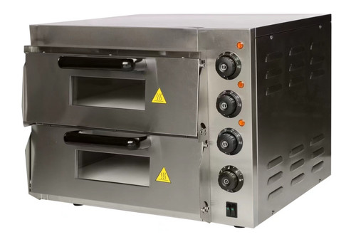 Commercial twin deck pizza - twin,