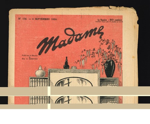 Madame magazine 1924 - 1924-1926, back