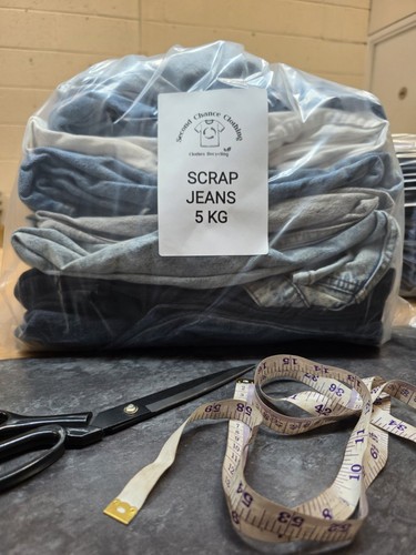5kg scrap jeans bundle - jeans,