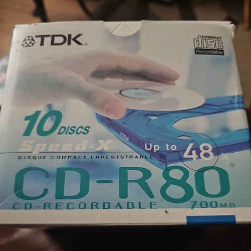Tdk 80min - (10, pack)