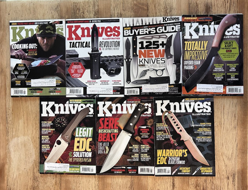 Knives illustrated magazine - knives,