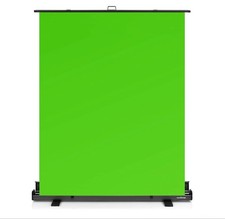 Green Screen Background With Stand, Chroma Key Screen, 71" × 59", Pop-up