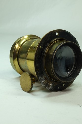 Brass lens unmarked focusing - brass,