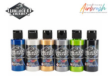 Createx Wicked Colors | Pearls & Metallics | Full Range (60ml Bottle)