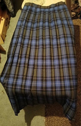 Alexon long pleated wool - pleated, skirt