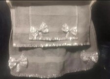 Romany bling towel set 3pc