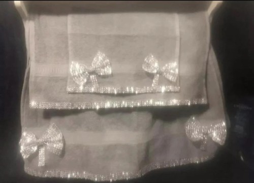 Romany bling towel set - , 3pc