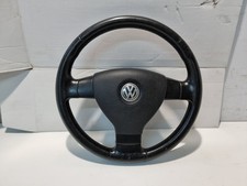 Volkswagen Passat Steering Wheel & SRS Horn Button 3 Spoke 2007 B6 3C0419091AG