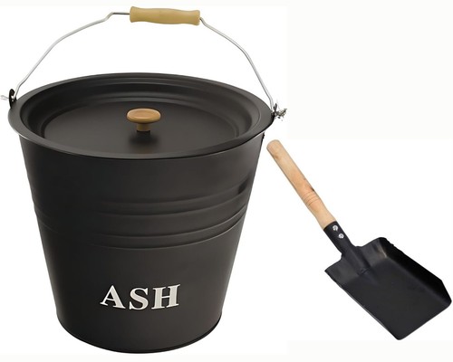 12l metal ash bucket with - 12l,