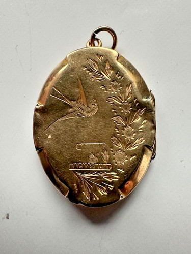 Victorian antique 9ct - antique, back