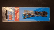 N Gauge PECO ST-6 No.1 Radius, L/H Turnout, Insulfrog Point Setrack
