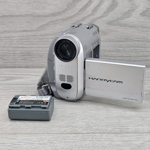 Sony handycam dcr hc18e minidv - sony,