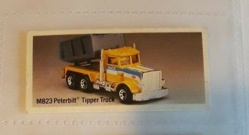 Matchbox trading cards - matchbox,