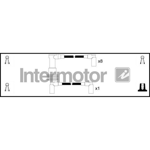 Leads ignition cables - leads, kit