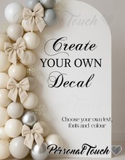 Personalised Custom Vinyl