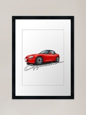 Suzuki Cappuccino Framed Art