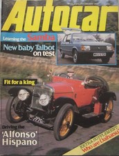 Autocar magazine 27 February