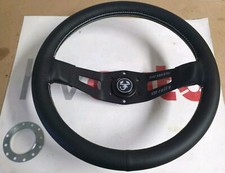 Fiat 131 Abarth Rally Sport Steering Wheel Leather Dish 350/80 Mm