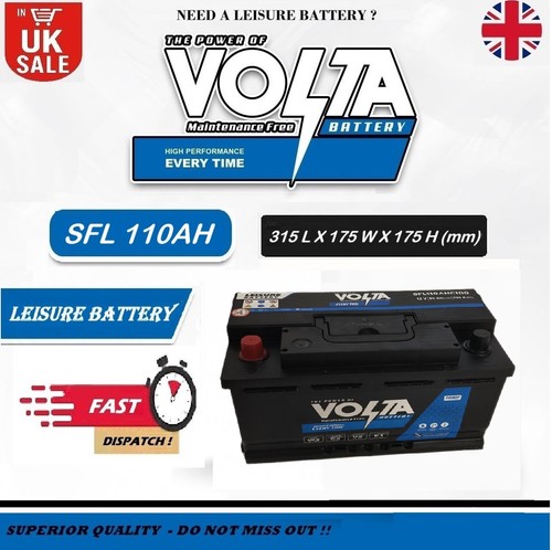 12v 110ah leisure battery sfl - 12v,