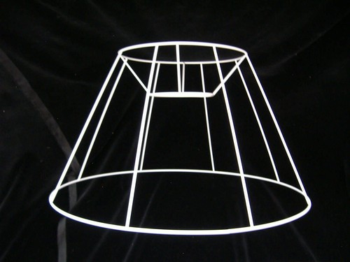 Straight empire lampshade - straight,