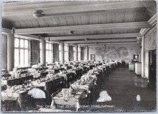 RPPC Vintage Postcard Dining Hall Butlin's Ocean Hotel Saltdean England