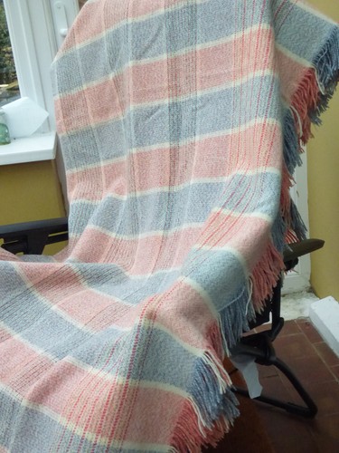 Vintage welsh cathen blanket - welsh,