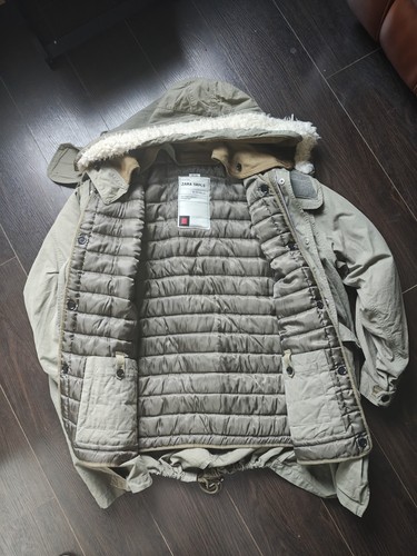 Army parker coat usa large - army,