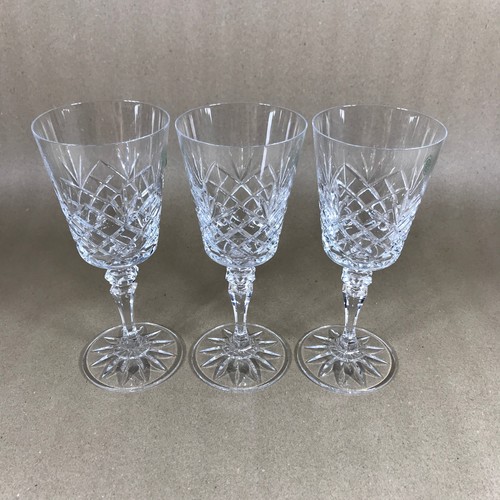 Set cut crystal galway - 3,