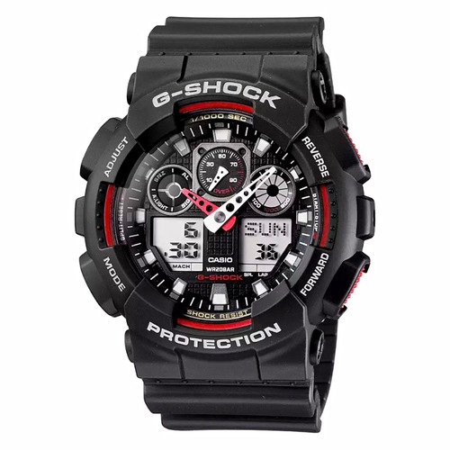 Casio shock 100 quartz - casio, ga-100