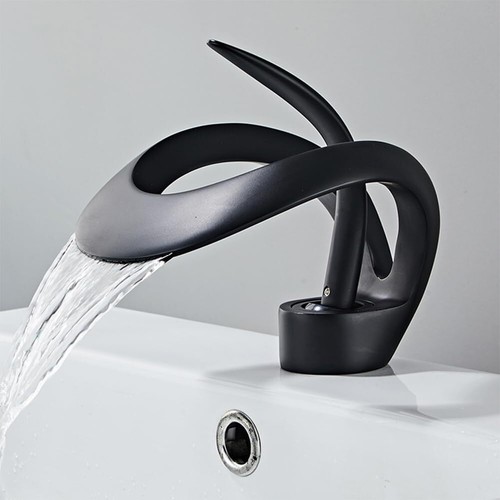 Waterfall basin mixer tap - basin,