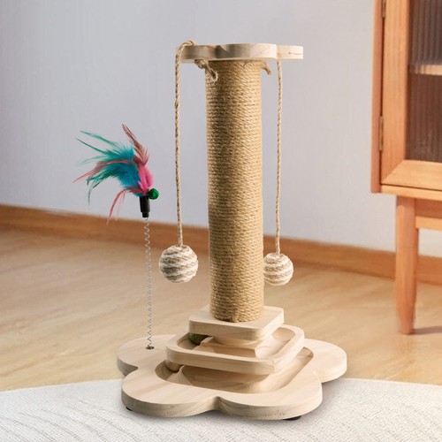 Tall large cat scratching post - large,