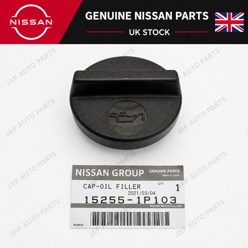 Genuine engine oil filler - filler, cap