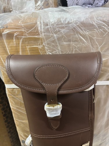 Devonshire leather gun slip - gun, up