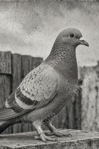 Portrait racing pigeon - racing,