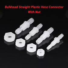 Bulkhead Straight Plastic Hose