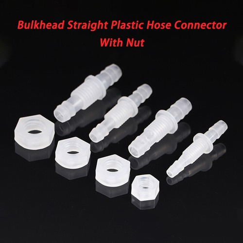 Bulkhead straight plastic hose - bulkhead,
