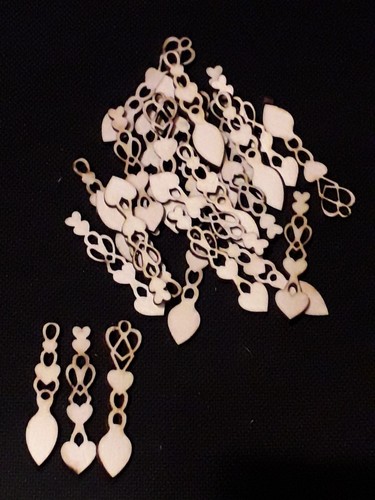 Welsh love spoons mini - love, 20