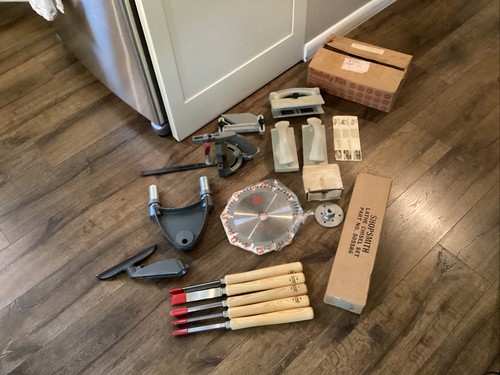 Shopsmith markv lot - markv, chisels