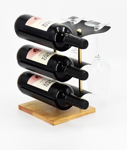 Wine rack free standing - standing, wooden