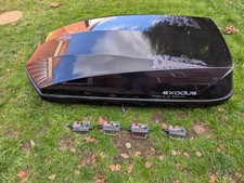 Exodus Roof Box Black  (470